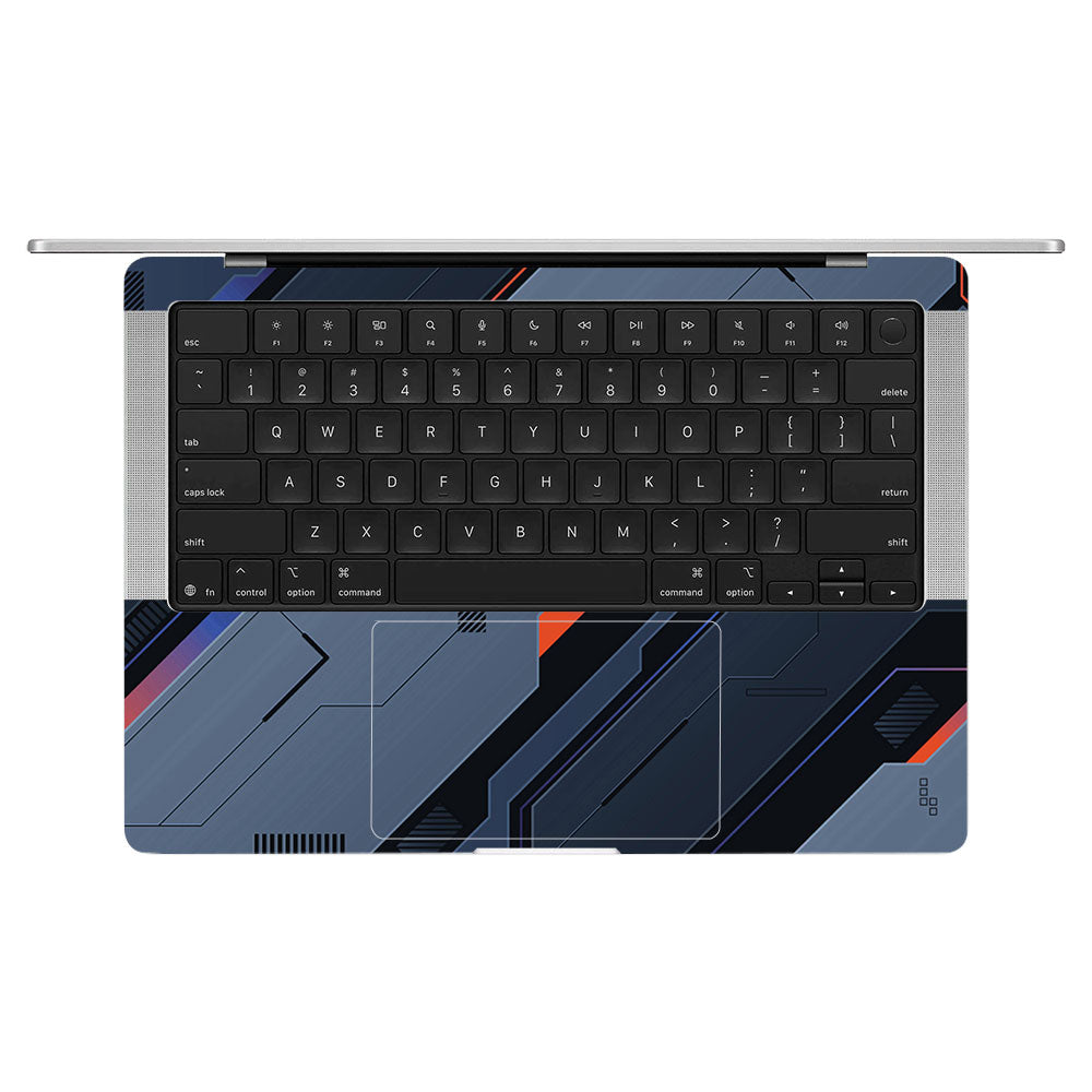 Virtual Cyberspace MacBook Pro 14 M5 2025 Laptop Skin