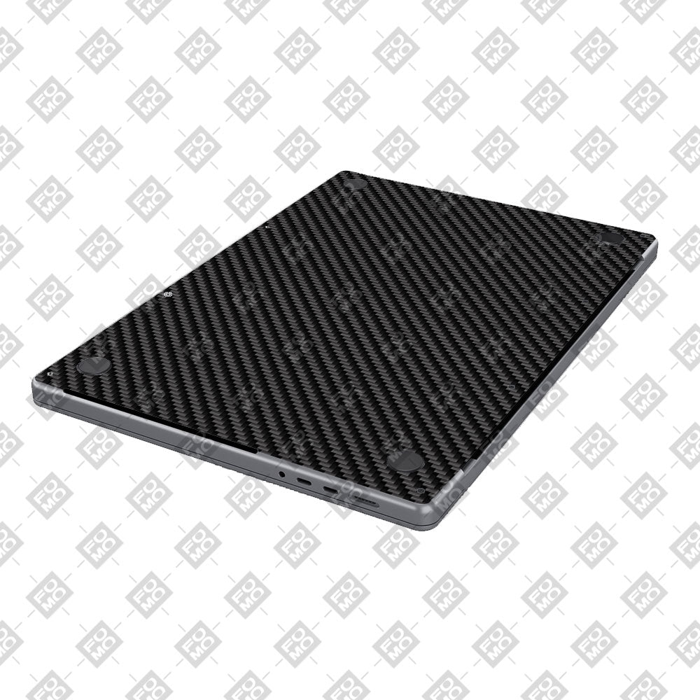Textured Carbon Fibre MacBook Pro 14 M5 Pro/Max 2026 Laptop Skin
