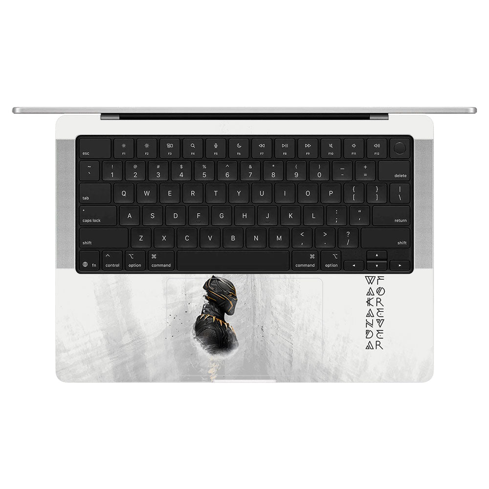 Wakanda Forever Black Panther Comic MacBook Pro 14 M5 2025 Laptop Skin