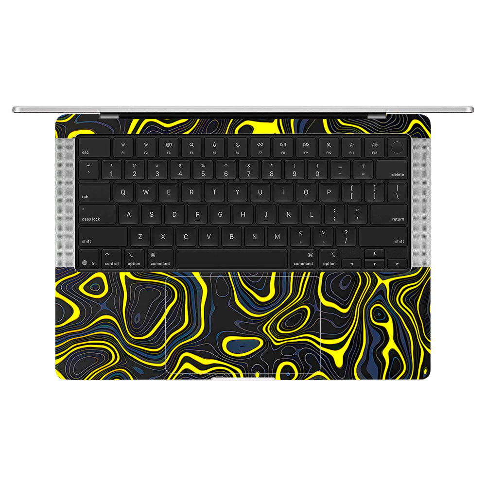 Lava Contours MacBook Pro 14 M5 Pro/Max 2026 Laptop Skin