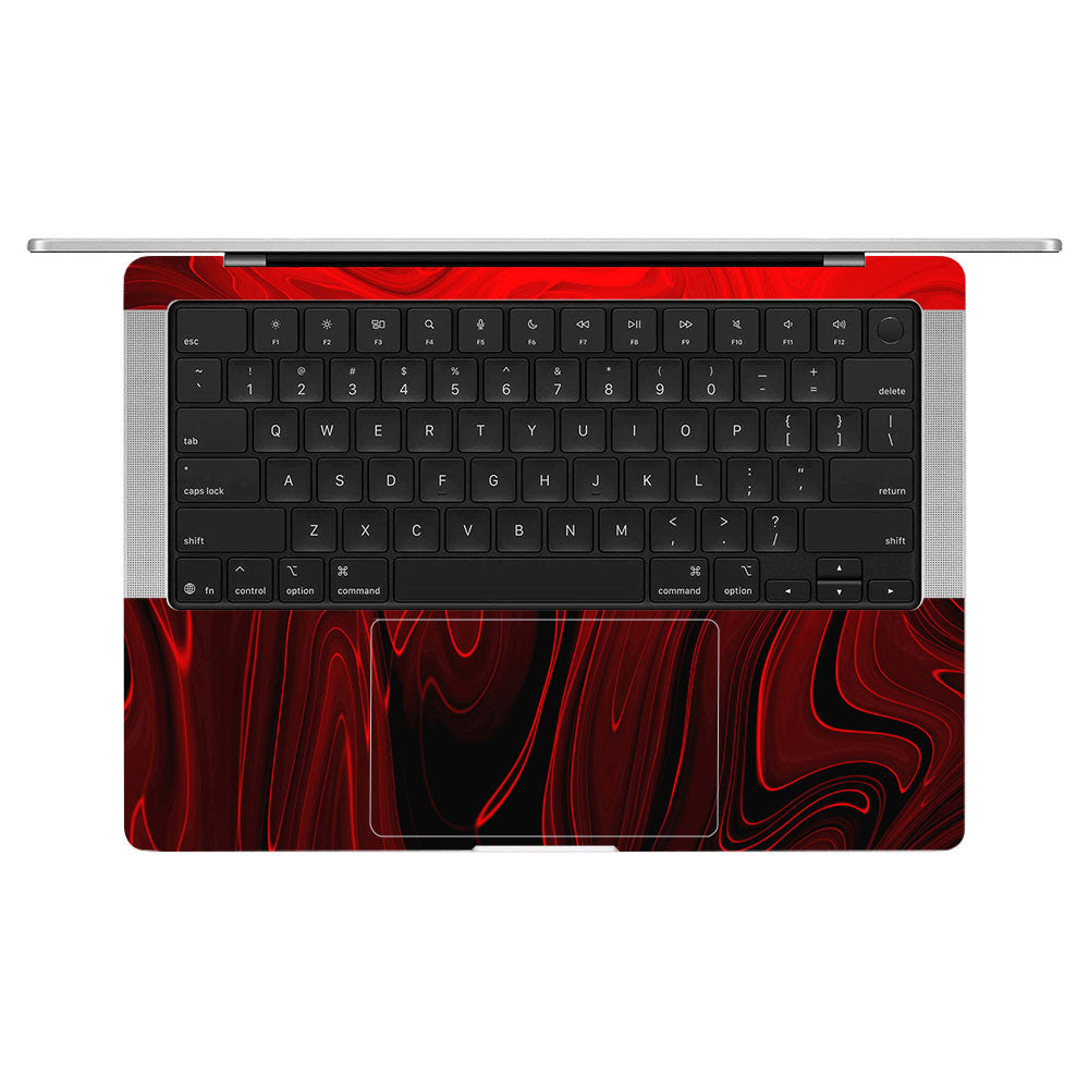 Fiery Waves MacBook Pro 14 M5 2025 Laptop Skin