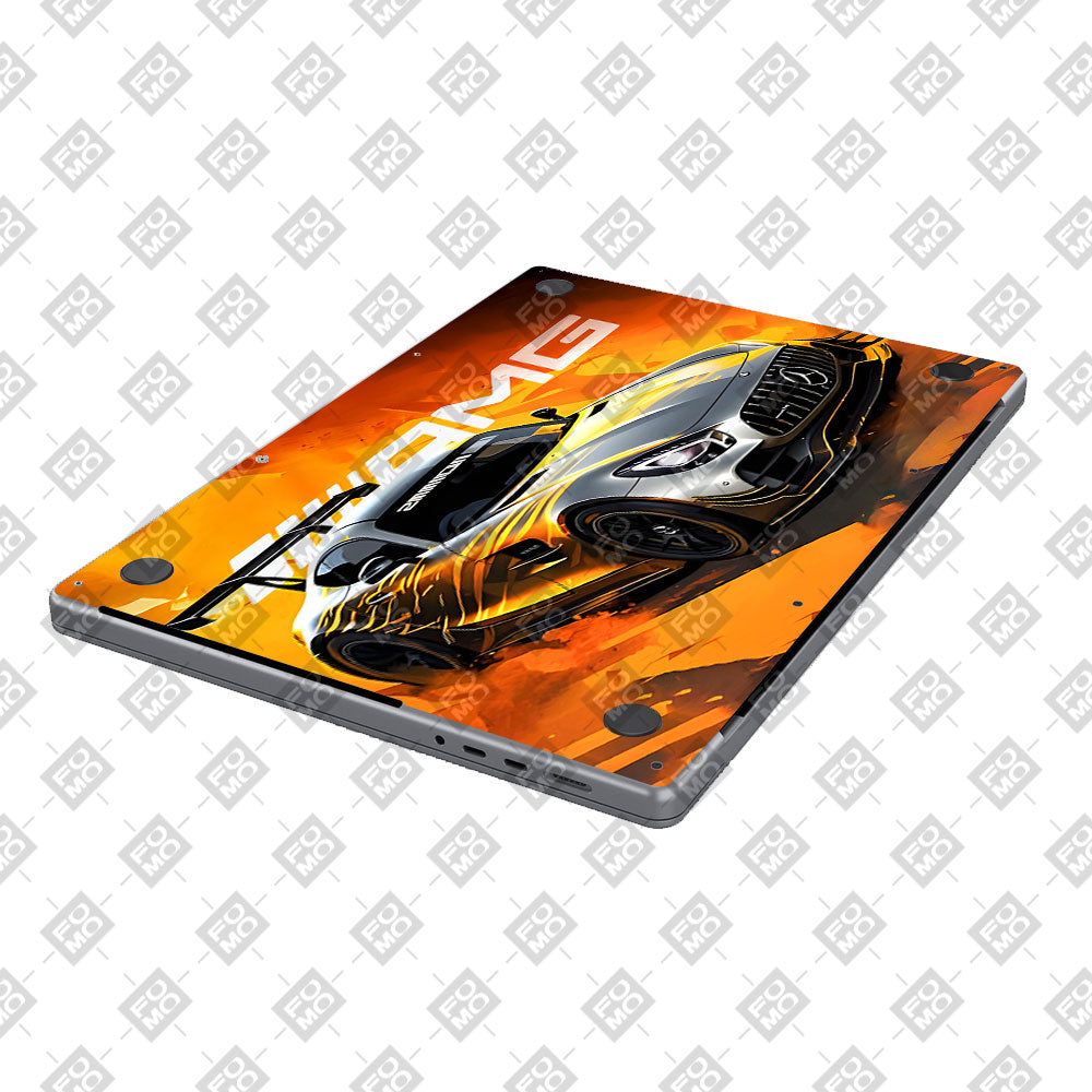 Mercedes AMG GT MacBook Pro 14 M5 2025 Laptop Skin