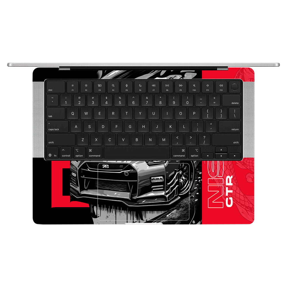 Nissan GTR Thrill MacBook Pro 14 M5 2025 Laptop Skin