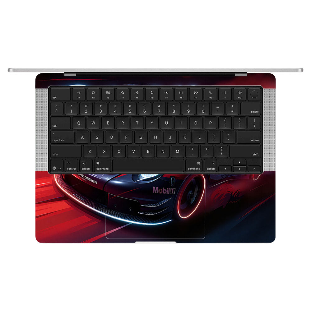 Porsche 911 RSR MacBook Pro 14 M5 2025 Laptop Skin