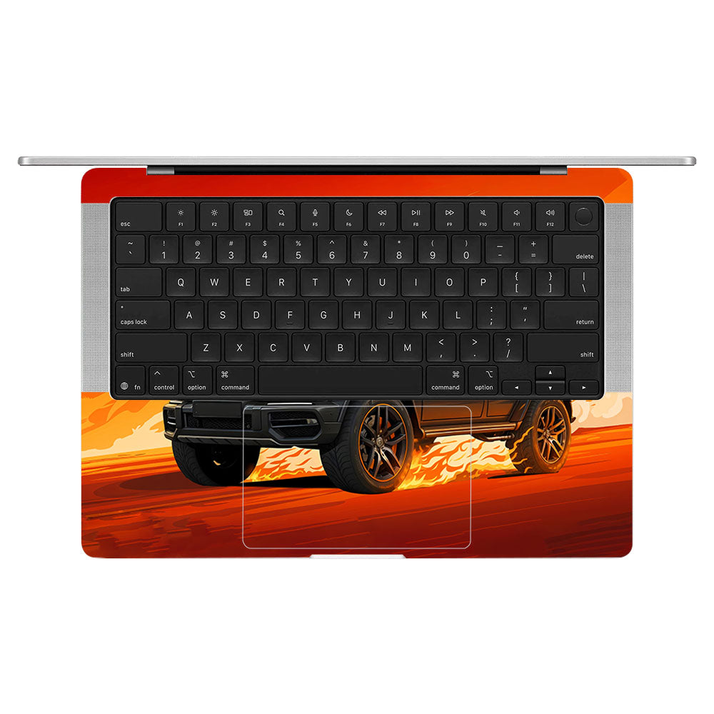 Mercedes AMG G63 MacBook Pro 14 M5 2025 Laptop Skin