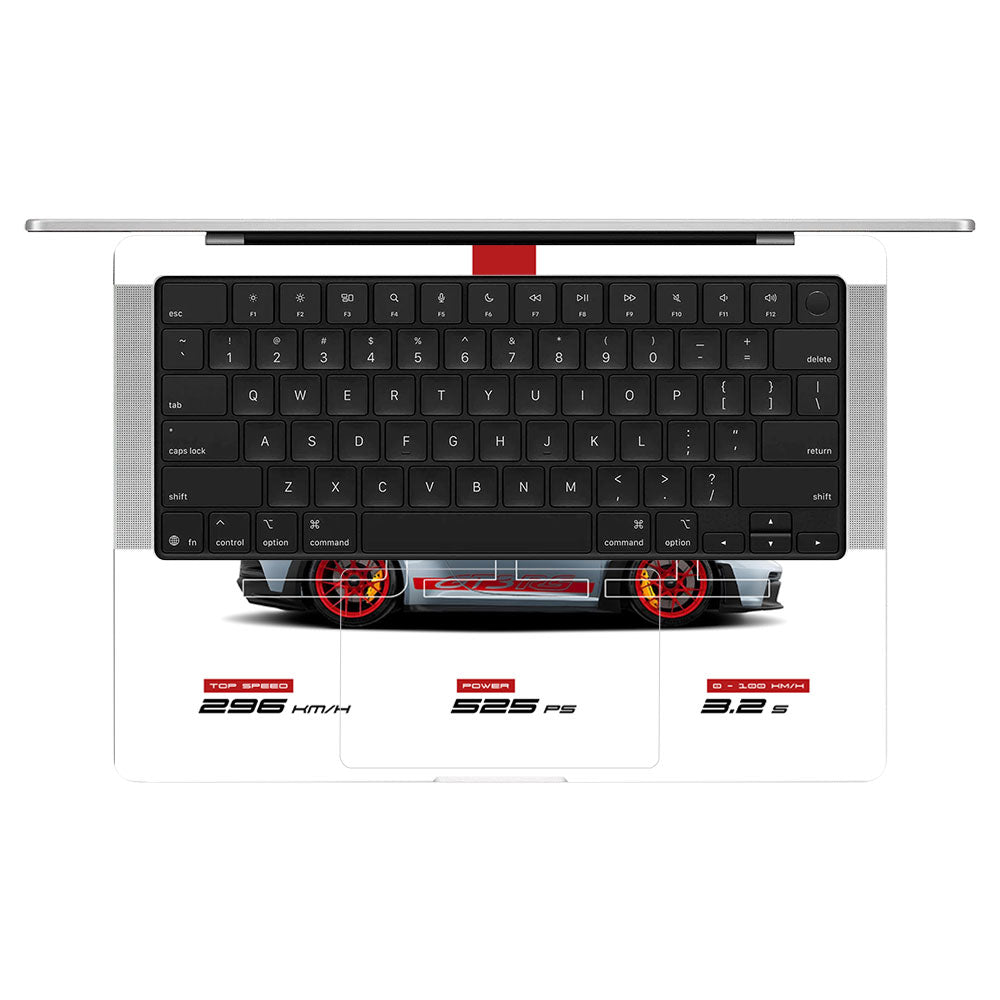 Porsche 911 GT3 RS MacBook Pro 14 M5 Pro/Max 2026 Laptop Skin