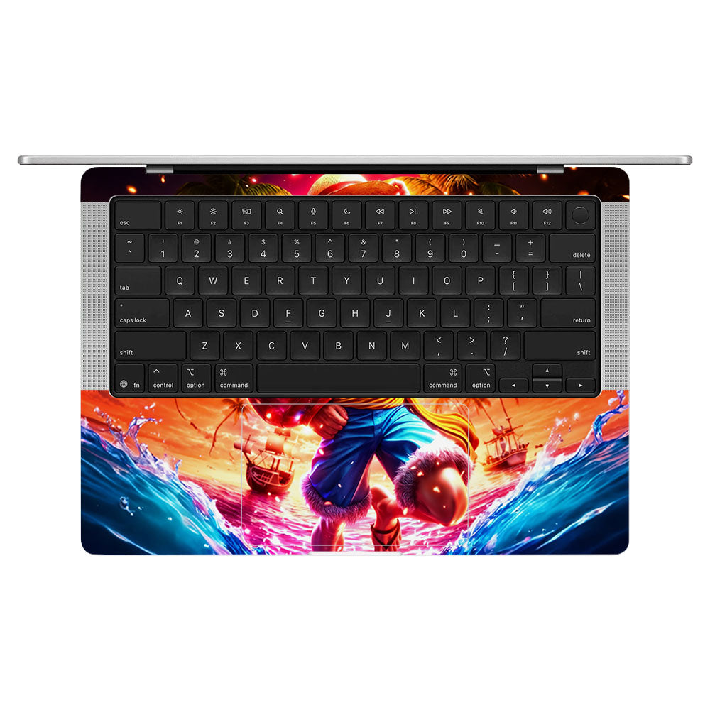 Luffy's Radiant Will MacBook Pro 14 M5 Pro/Max 2026 Laptop Skin
