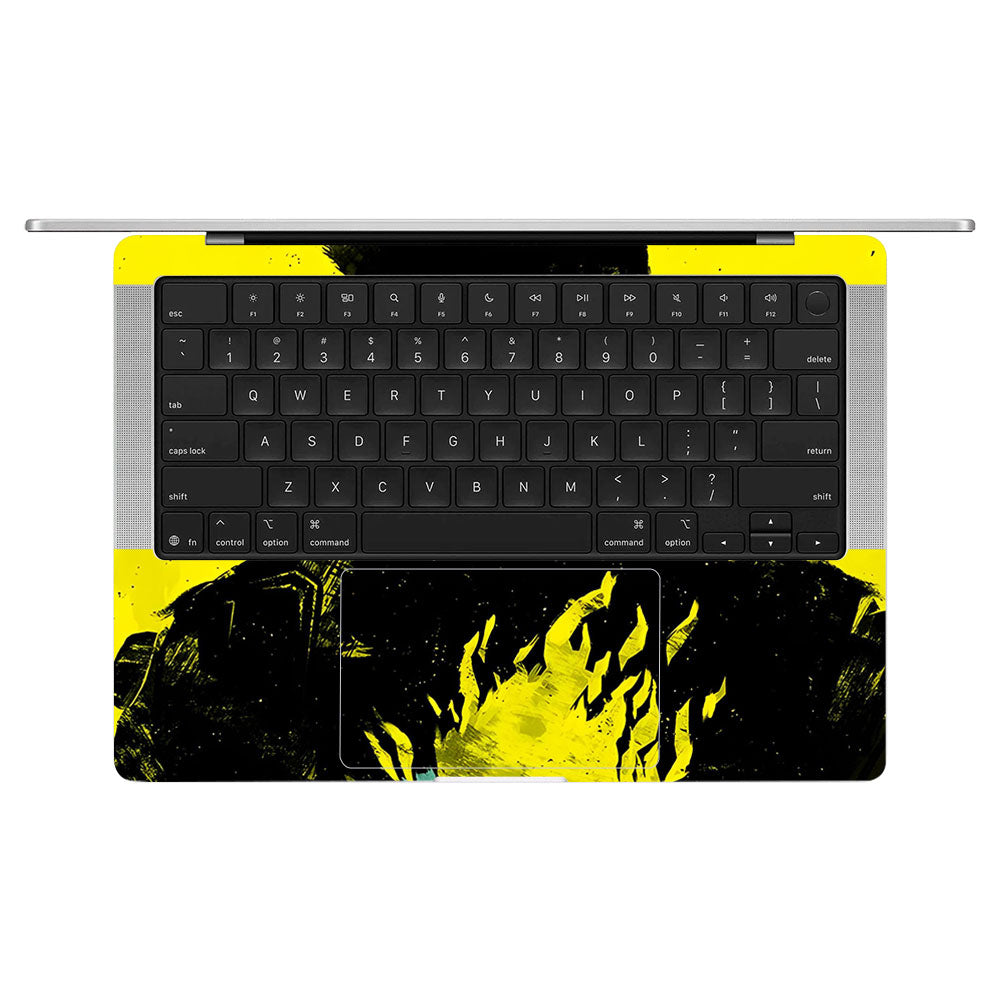 Backlit SAMURAI Jacket MacBook Pro 14 M5 Pro/Max 2026 Laptop Skin