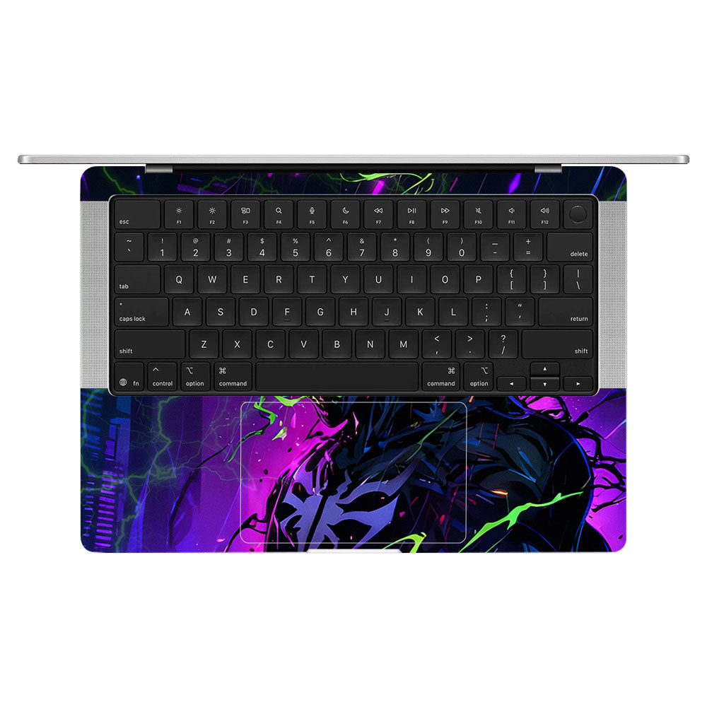 Venom Chaos Surge MacBook Pro 14 M5 2025 Laptop Skin