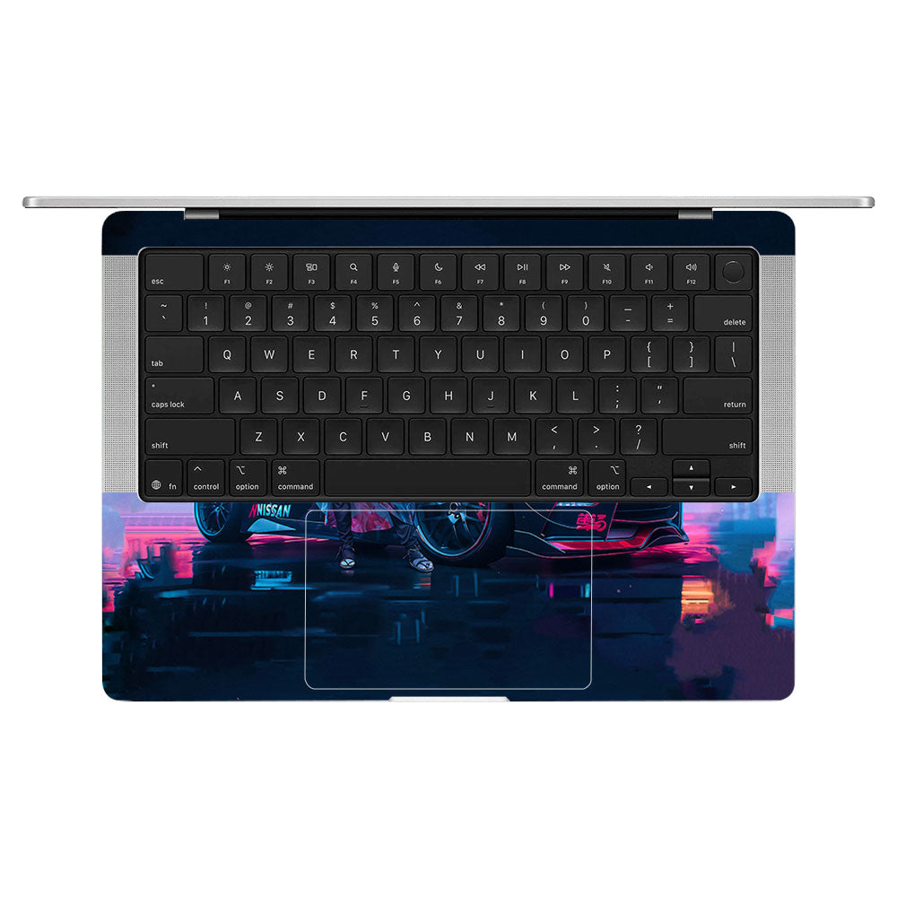Bloom Nezuko Racer MacBook Pro 14 M5 Pro/Max 2026 Laptop Skin