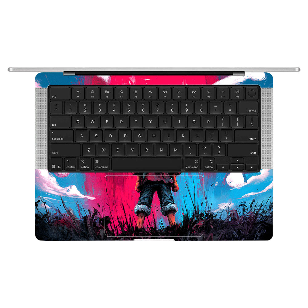 Straw Hat Graffiti One Piece MacBook Pro 14 M5 Pro/Max 2026 Laptop Skin