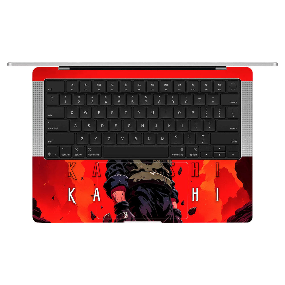 Kakashi Hatake Inferno MacBook Pro 14 M5 2025 Laptop Skin