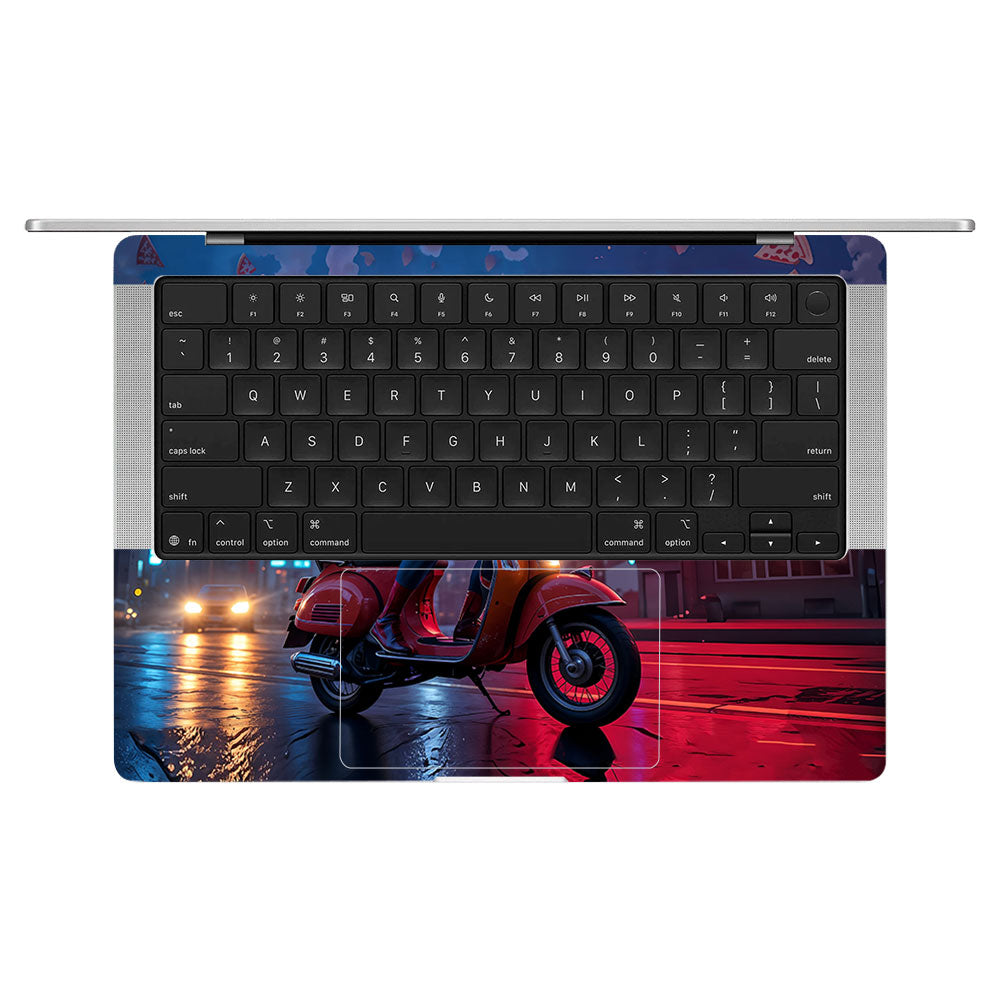 Pizza Spidey MacBook Pro 14 M5 Pro/Max 2026 Laptop Skin