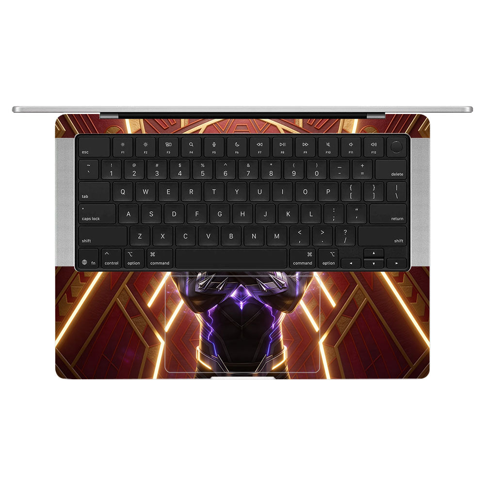 Wakanda Royal Power MacBook Pro 14 M5 Pro/Max 2026 Laptop Skin