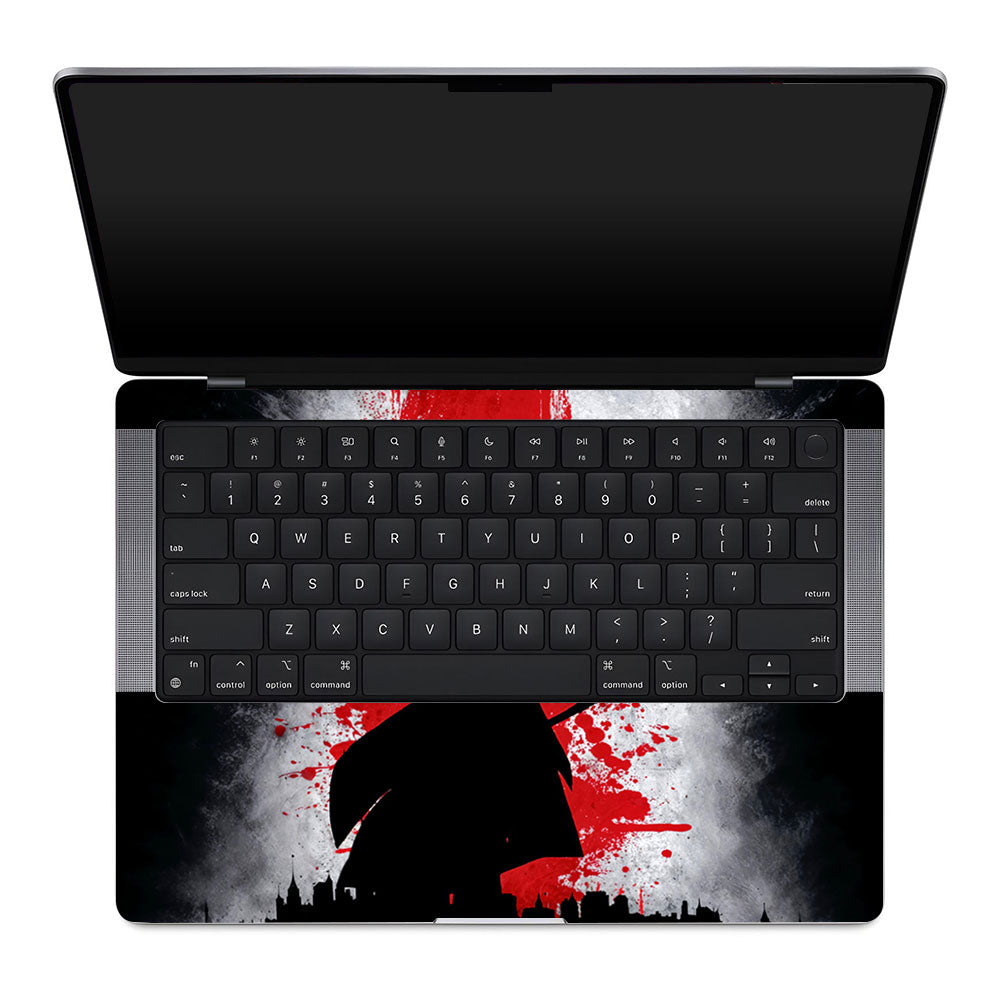 Loki Silhouette Red Strike MacBook Pro 14 M1, M2, M3, M4 2021-2024 Laptop Skin