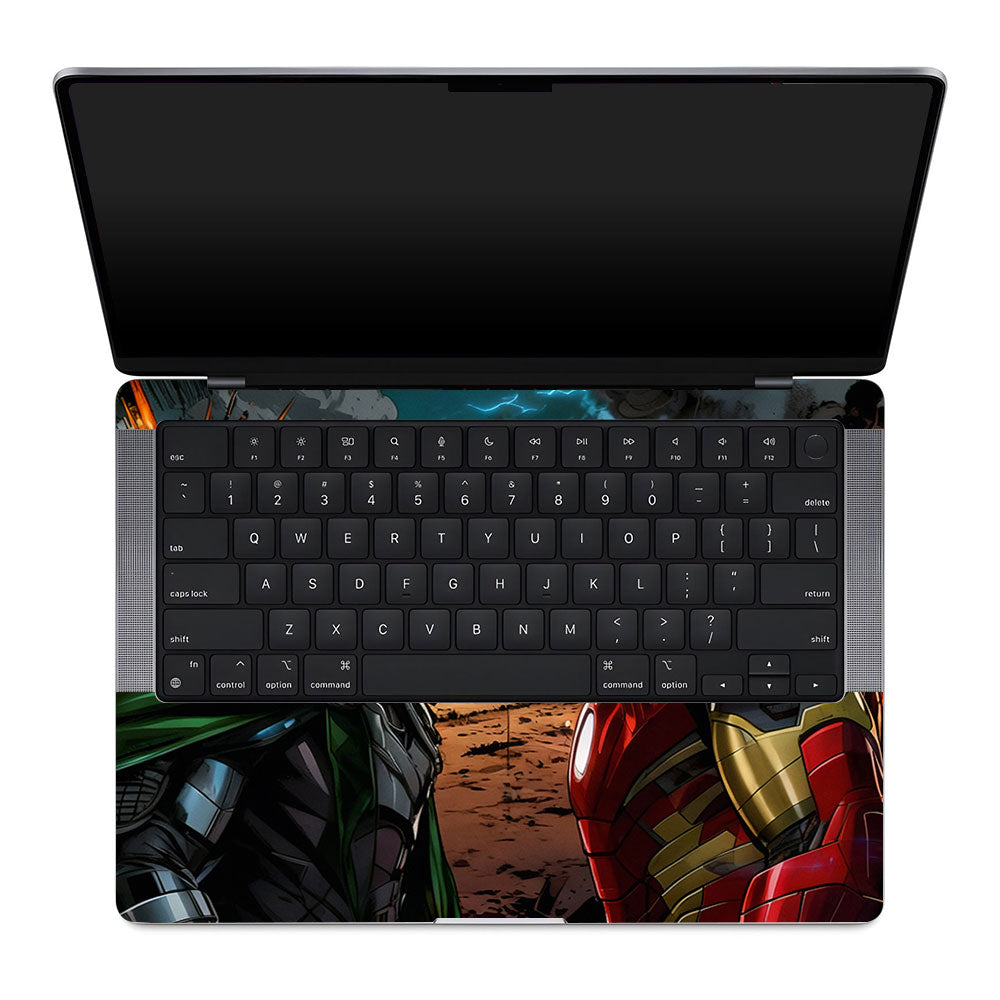 Iron Man vs Doom MacBook Pro 14 M1, M2, M3, M4 2021-2024 Laptop Skin