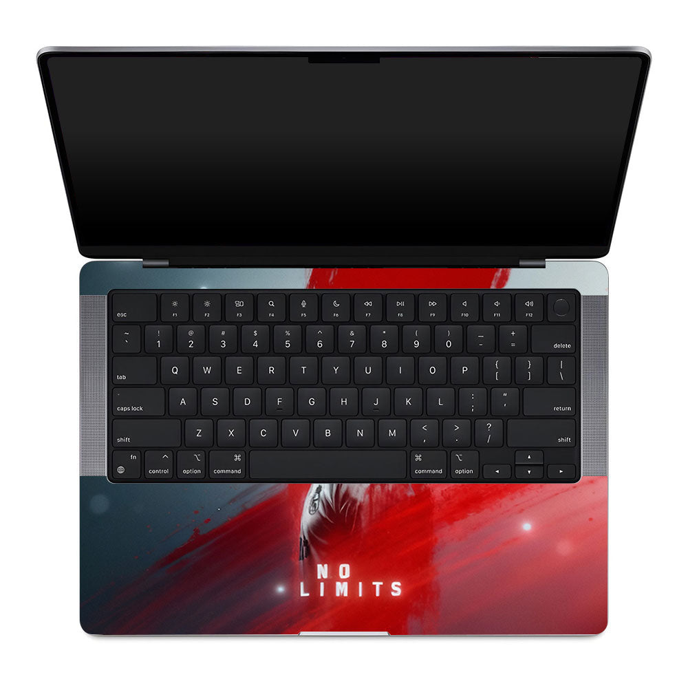 No Limits Ronaldo Spirit MacBook Pro 14 M1, M2, M3, M4 2021-2024 Laptop Skin