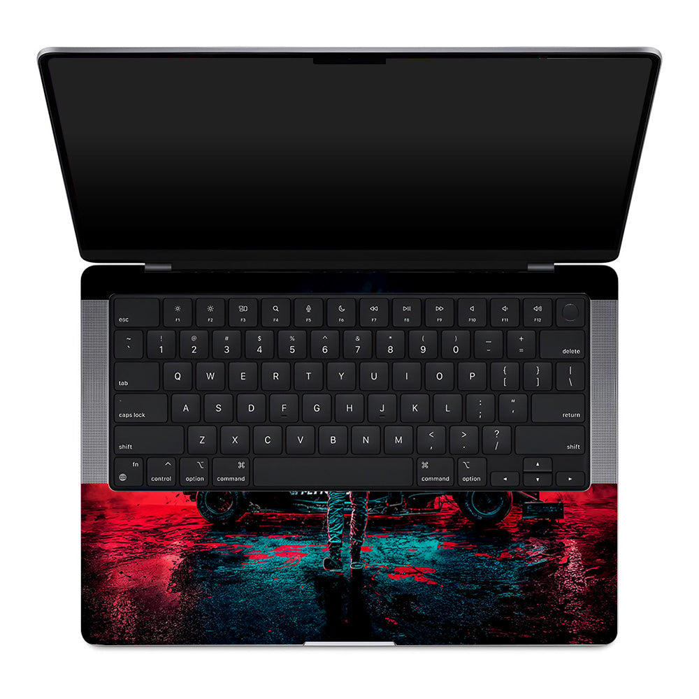 F1 Legend Racer MacBook Pro 14 M1, M2, M3, M4 2021-2024 Laptop Skin