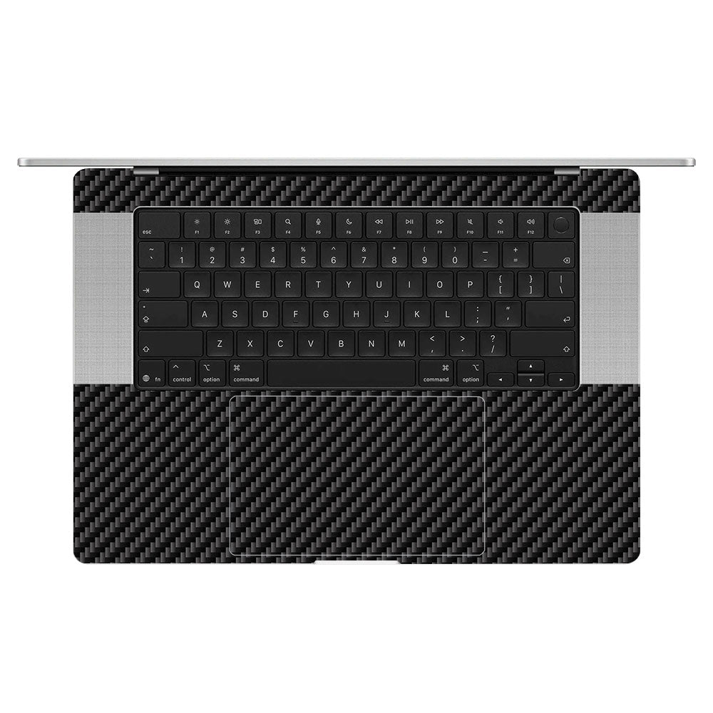 Textured Carbon Fibre MacBook Pro 16 M5 Pro/Max 2026 Laptop Skin