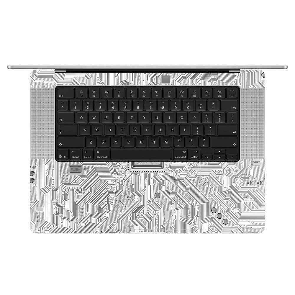 FOMO Circuit Light Mode MacBook Pro 16 M5 Pro/Max 2026 Laptop Skin