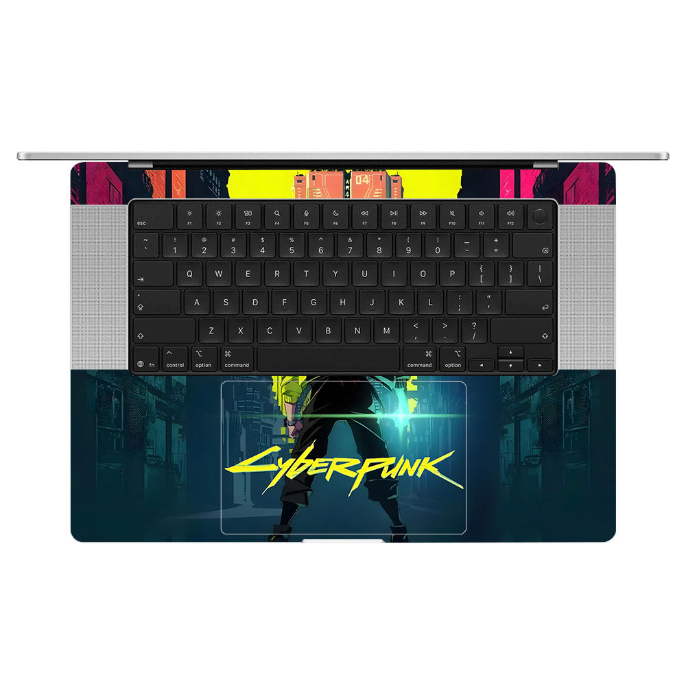 Cyberpunk Uprising MacBook Pro 16 M5 Pro/Max 2026 Laptop Skin