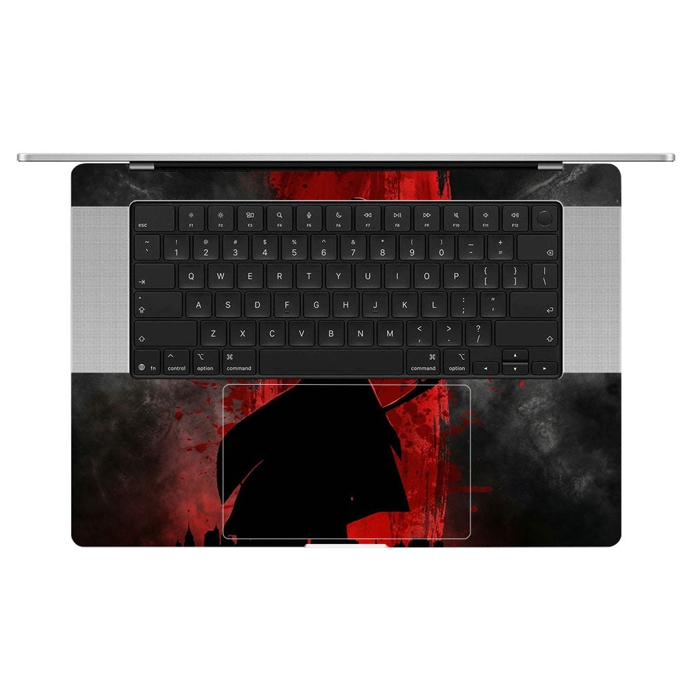 Loki Silhouette Red Strike MacBook Pro 16 M5 Pro/Max 2026 Laptop Skin
