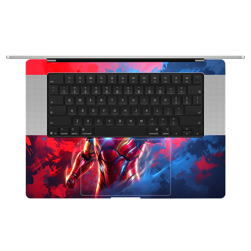 Iron Man Arc Reactor Power MacBook Pro 16 M5 Pro/Max 2026 Laptop Skin