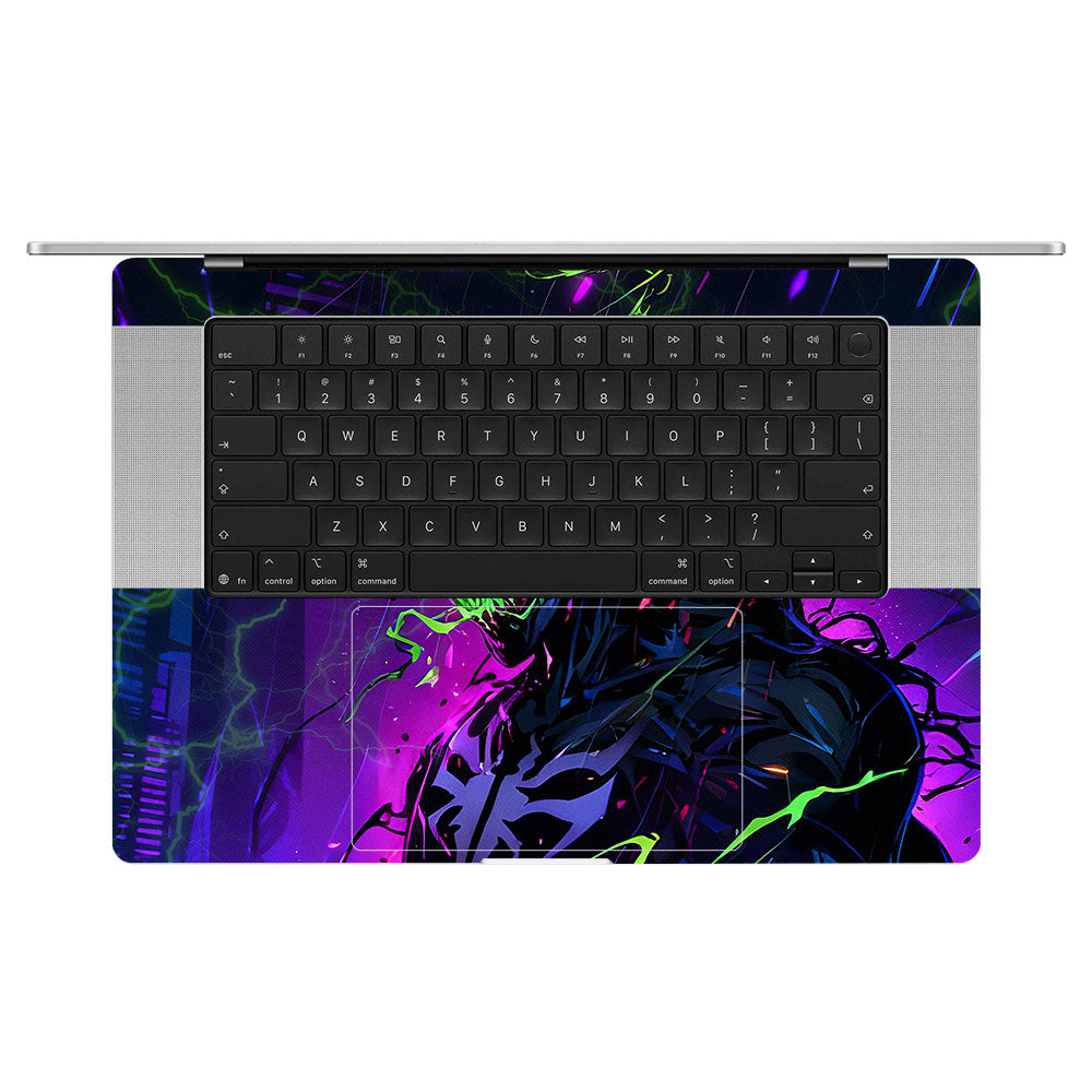 Venom Chaos Surge MacBook Pro 16 M5 Pro/Max 2026 Laptop Skin