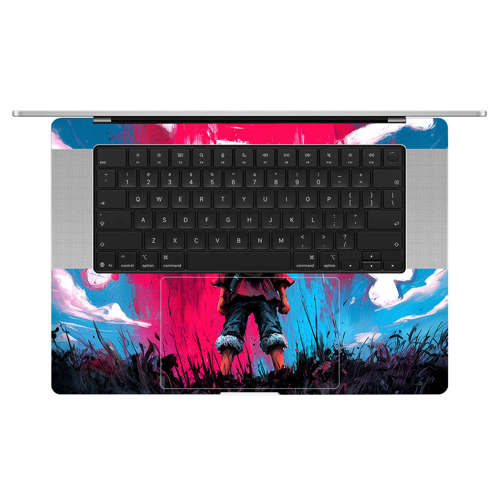 Straw Hat Graffiti One Piece MacBook Pro 16 M5 Pro/Max 2026 Laptop Skin