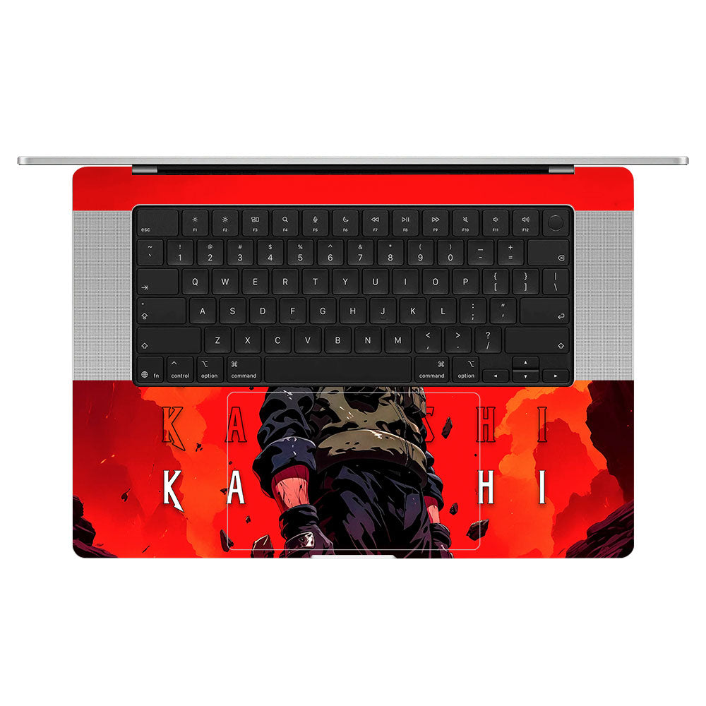 Kakashi Hatake Inferno MacBook Pro 16 M5 Pro/Max 2026 Laptop Skin