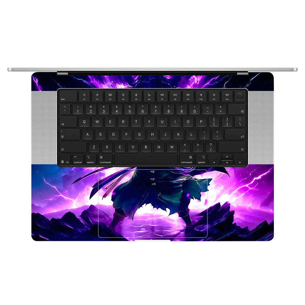 Roronoa Zoro Hell Mode MacBook Pro 16 M5 Pro/Max 2026 Laptop Skin