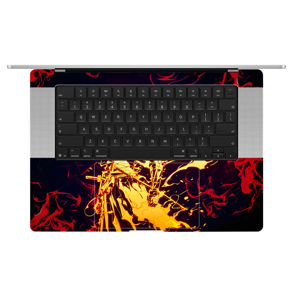 Bleach Ichigo Bankai Form MacBook Pro 16 M5 Pro/Max 2026 Laptop Skin