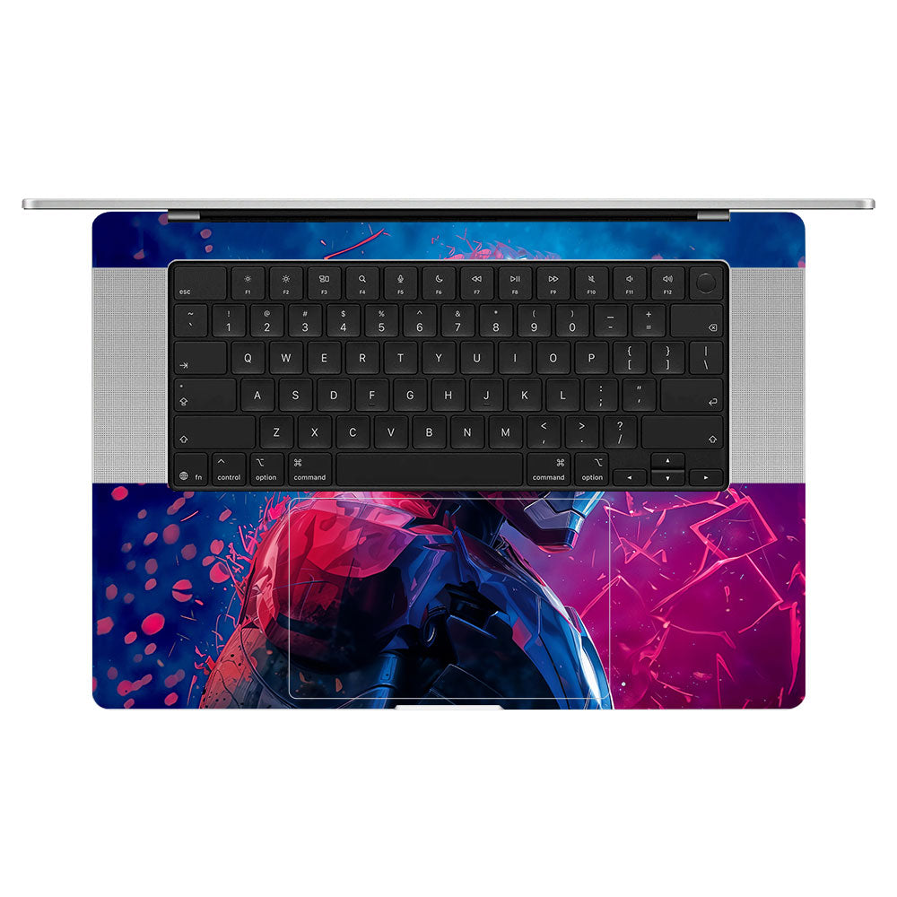 Iron Man Tech MacBook Pro 16 M5 Pro/Max 2026 Laptop Skin