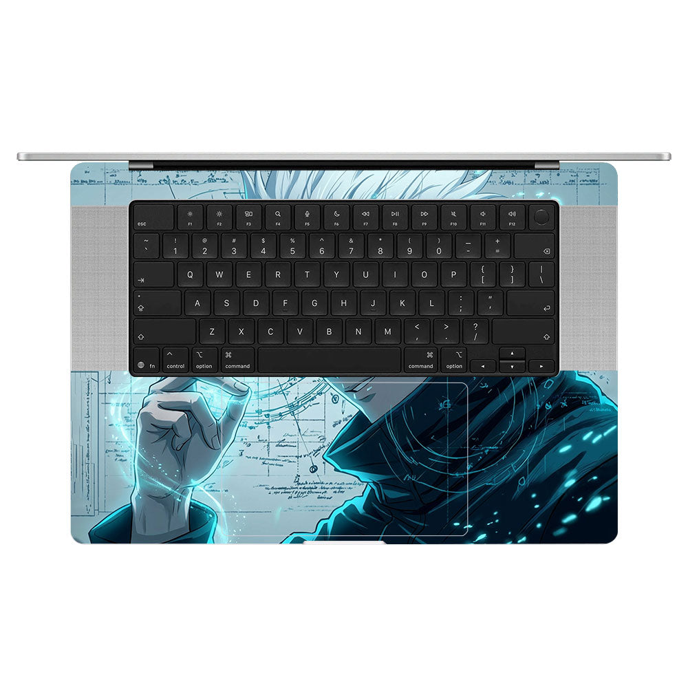 Gojo Satoru Power MacBook Pro 16 M5 Pro/Max 2026 Laptop Skin