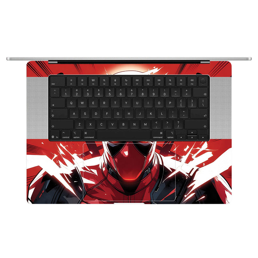 Deadpool Power Burst MacBook Pro 16 M5 Pro/Max 2026 Laptop Skin