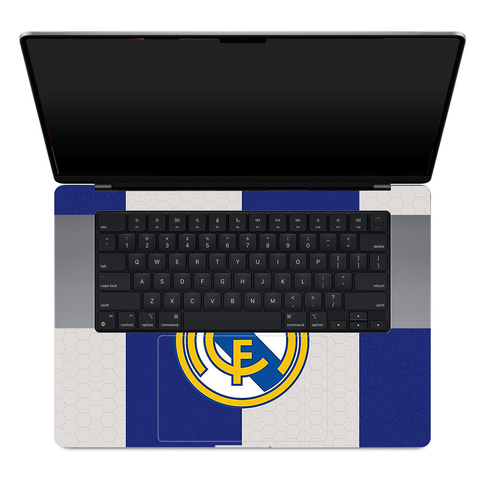 Royal Reign Real Madrid Glory MacBook Pro 16 M1, M2, M3, M4 2021-2024 Laptop Skin