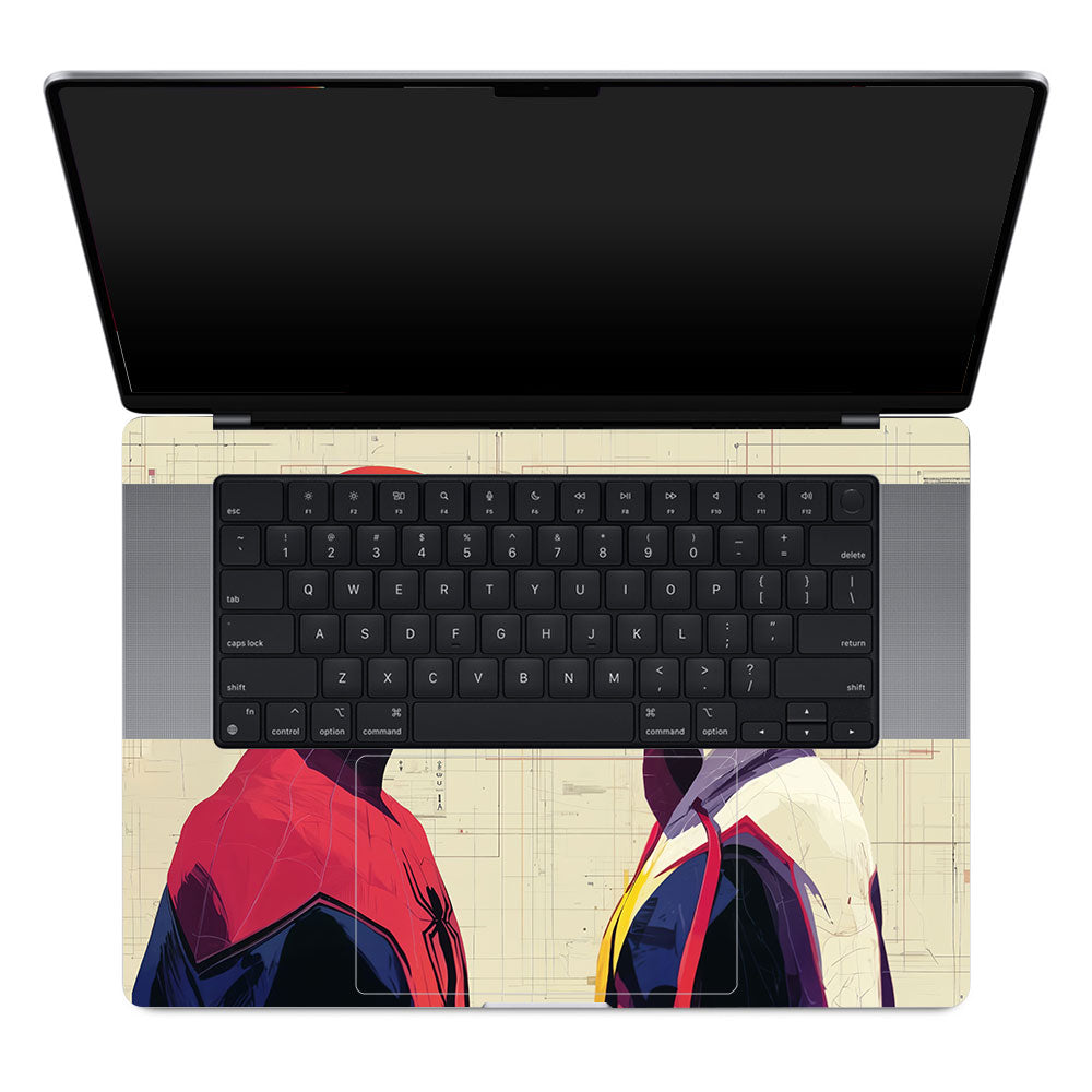 Web Hero Duo MacBook Pro 16 M1, M2, M3, M4 2021-2024 Laptop Skin