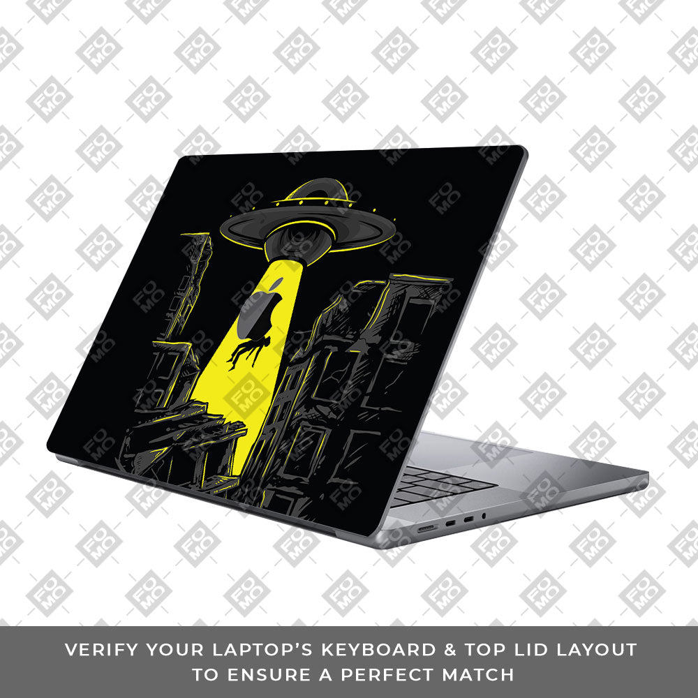Alien Abduction MacBook Pro 16 2019 Laptop Skin