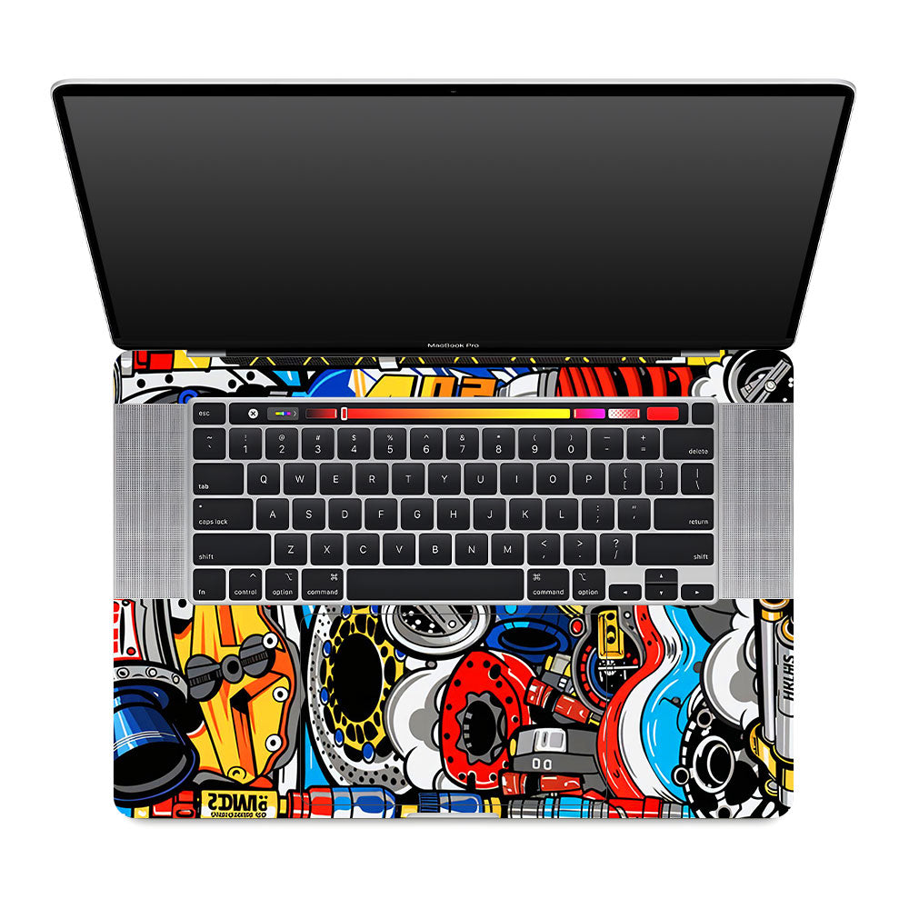 Mechanical Chaos MacBook Pro 16 2019 Laptop Skin