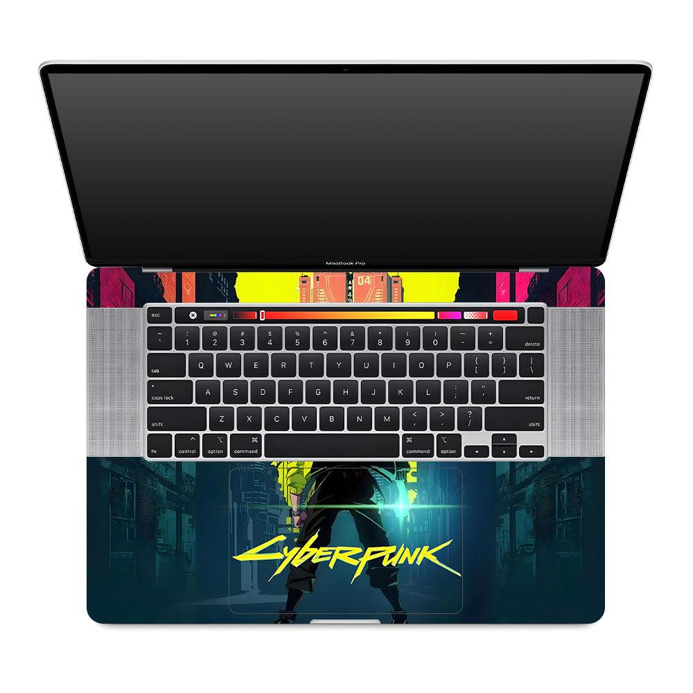 Cyberpunk Uprising MacBook Pro 16 2019 Laptop Skin