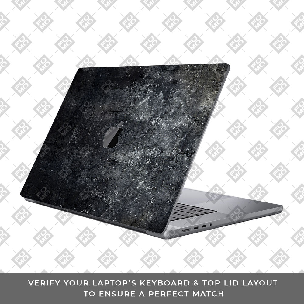 Dark Slate Armor MacBook Pro 16 2019 Laptop Skin