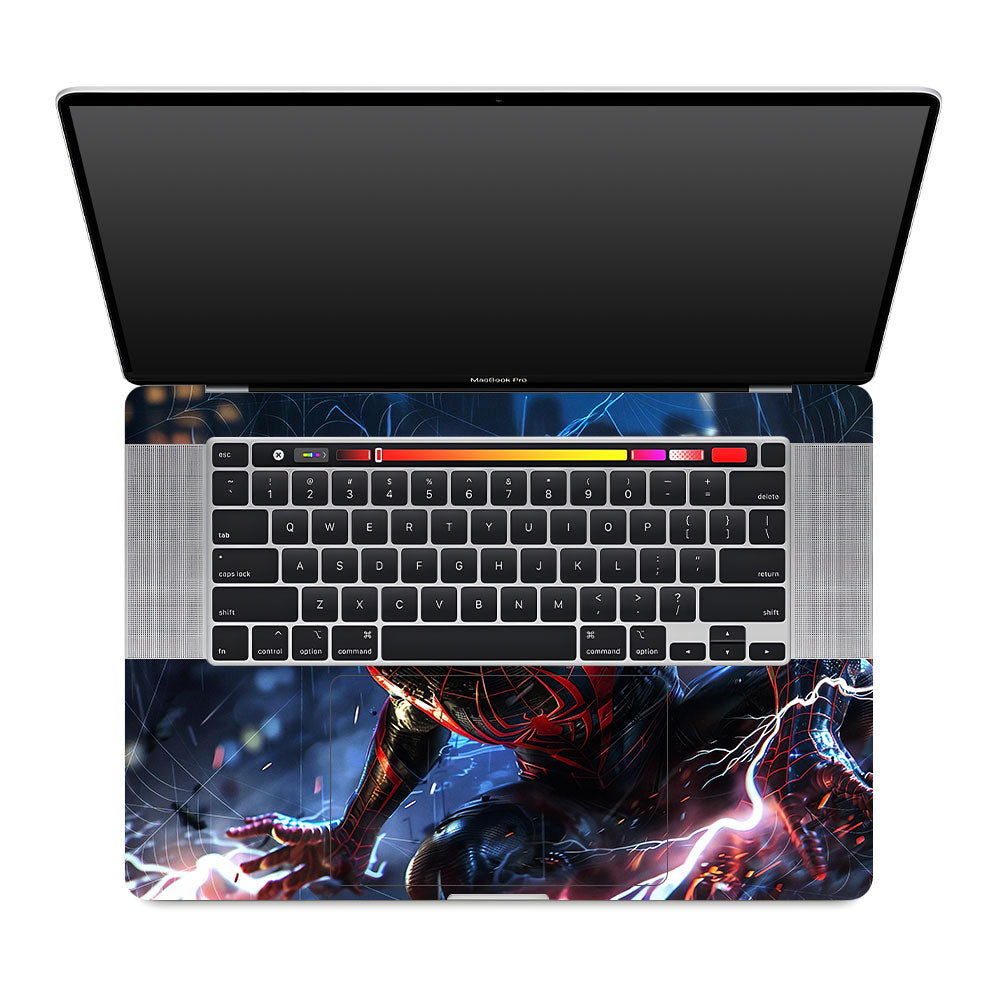 Miles Morales Shockwave MacBook Pro 16 2019 3D Laptop Skin