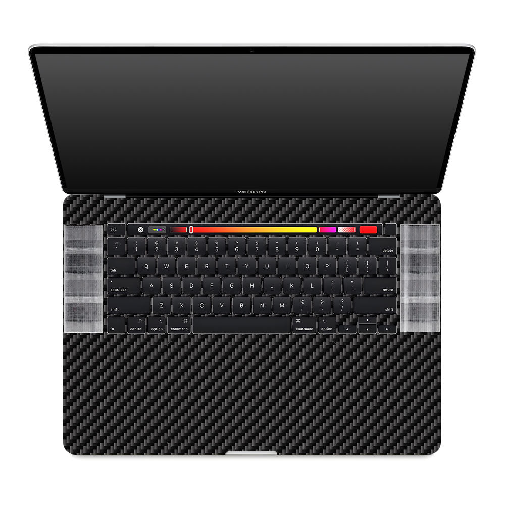Gamer in Glowing Background Gaming MacBook Pro 16 2019 Laptop Skin