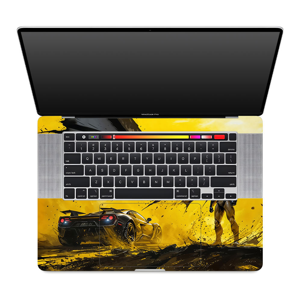 Dark Knight Velocity MacBook Pro 16 2019 Laptop Skin