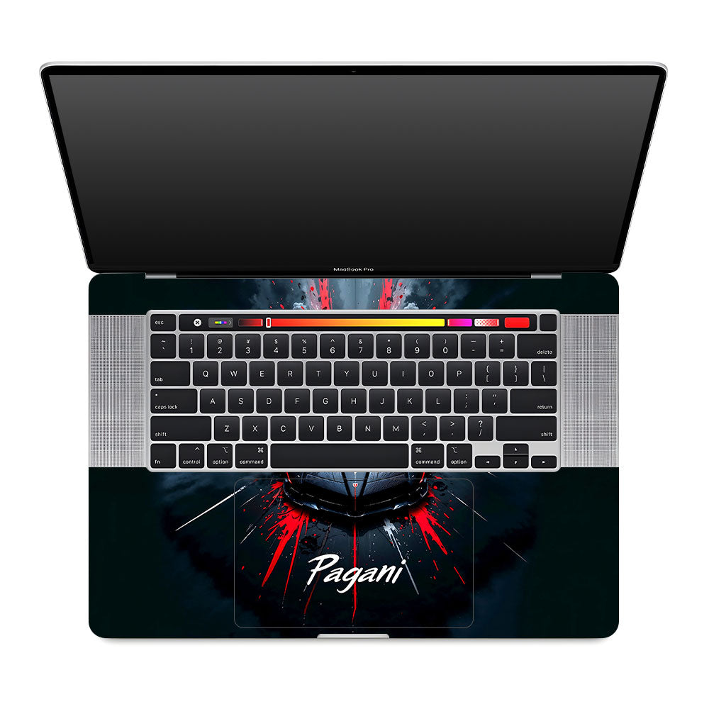 Midnight Hypercar MacBook Pro 16 2019 Laptop Skin