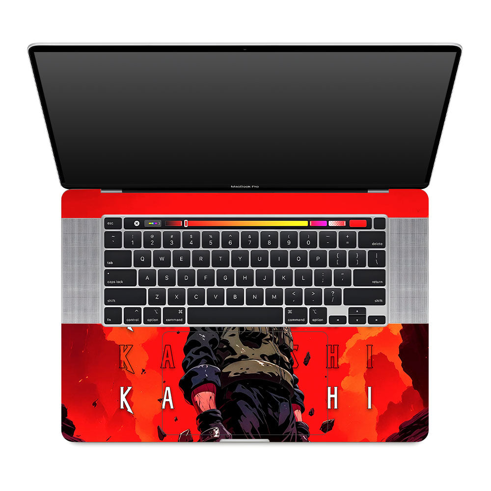 Kakashi Hatake Inferno MacBook Pro 16 2019 Laptop Skin