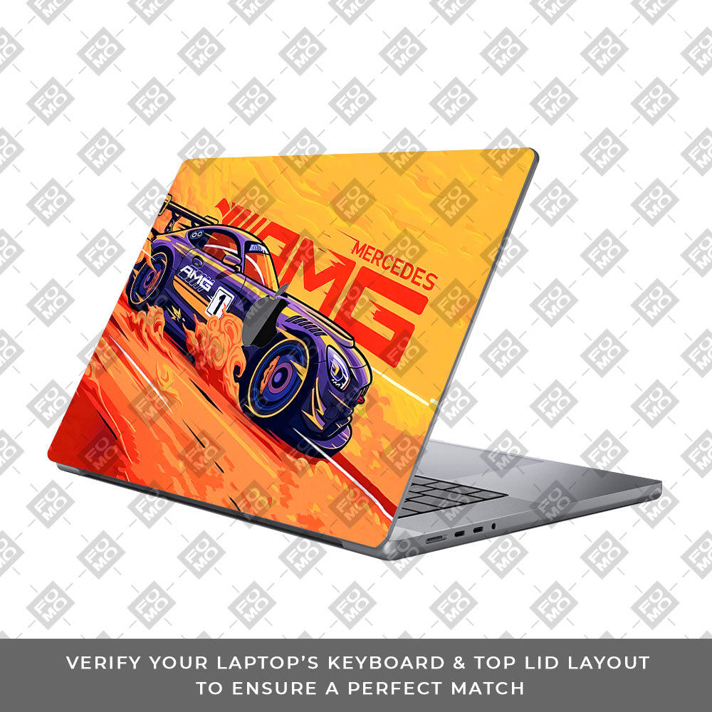 Mercedes AMG MacBook Pro 16 2019 Laptop Skin