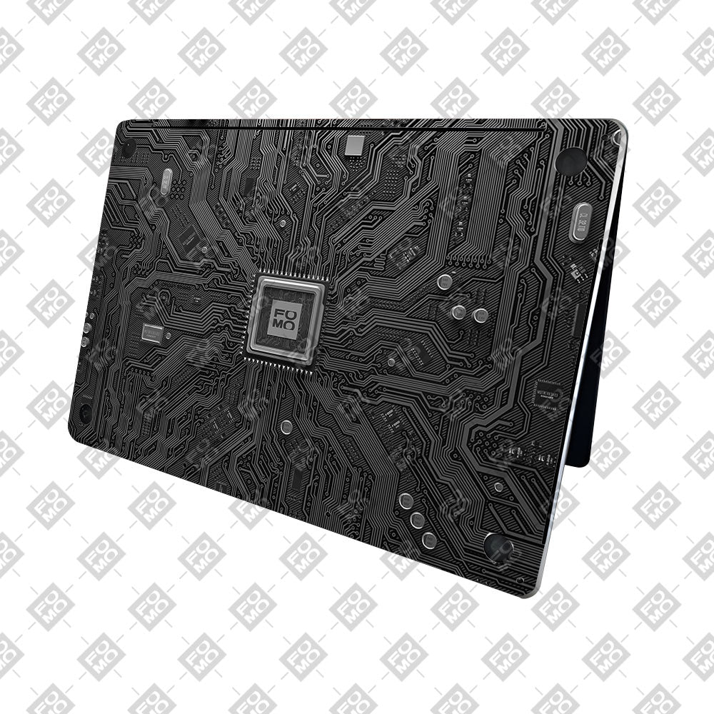 FOMO Circuit Dark Mode MacBook Pro 16 2019 Laptop Skin