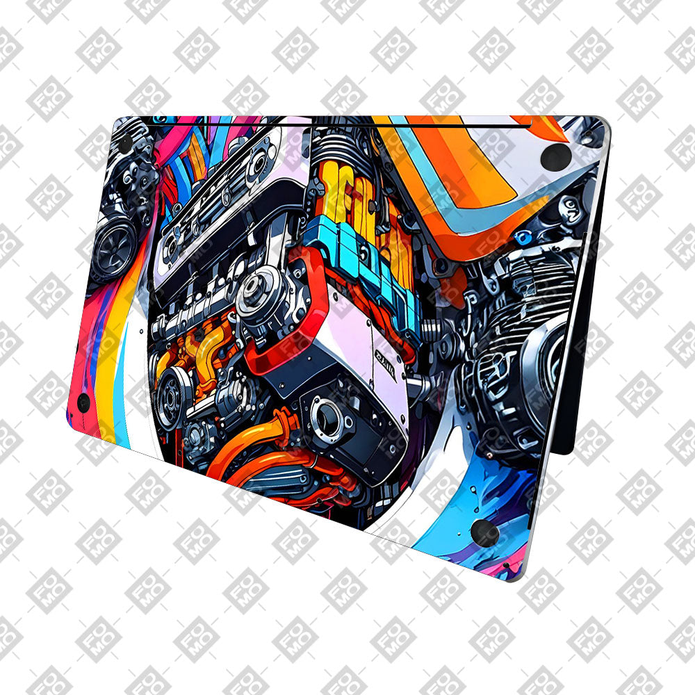 Power in Motion MacBook Neo 13 Laptop Skin