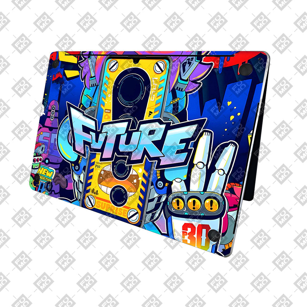 Futuristic Cyberpunk Vision MacBook Pro 16 2019 Laptop Skin